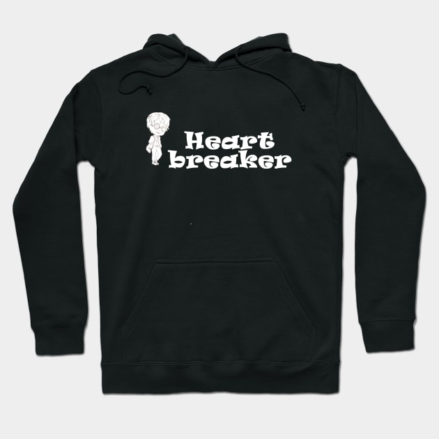 heart breaker Hoodie by loulousworld